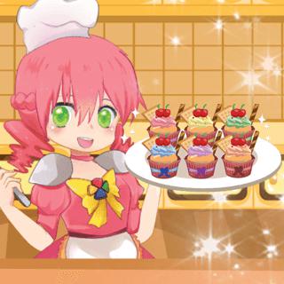 Cooking Super Girls Cupcakes